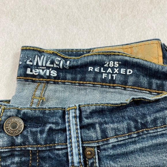 Levi’s 285 Relaxed Jeans Size 32-30 Distressed jeans High Rise high wais… - Picture 7 of 11